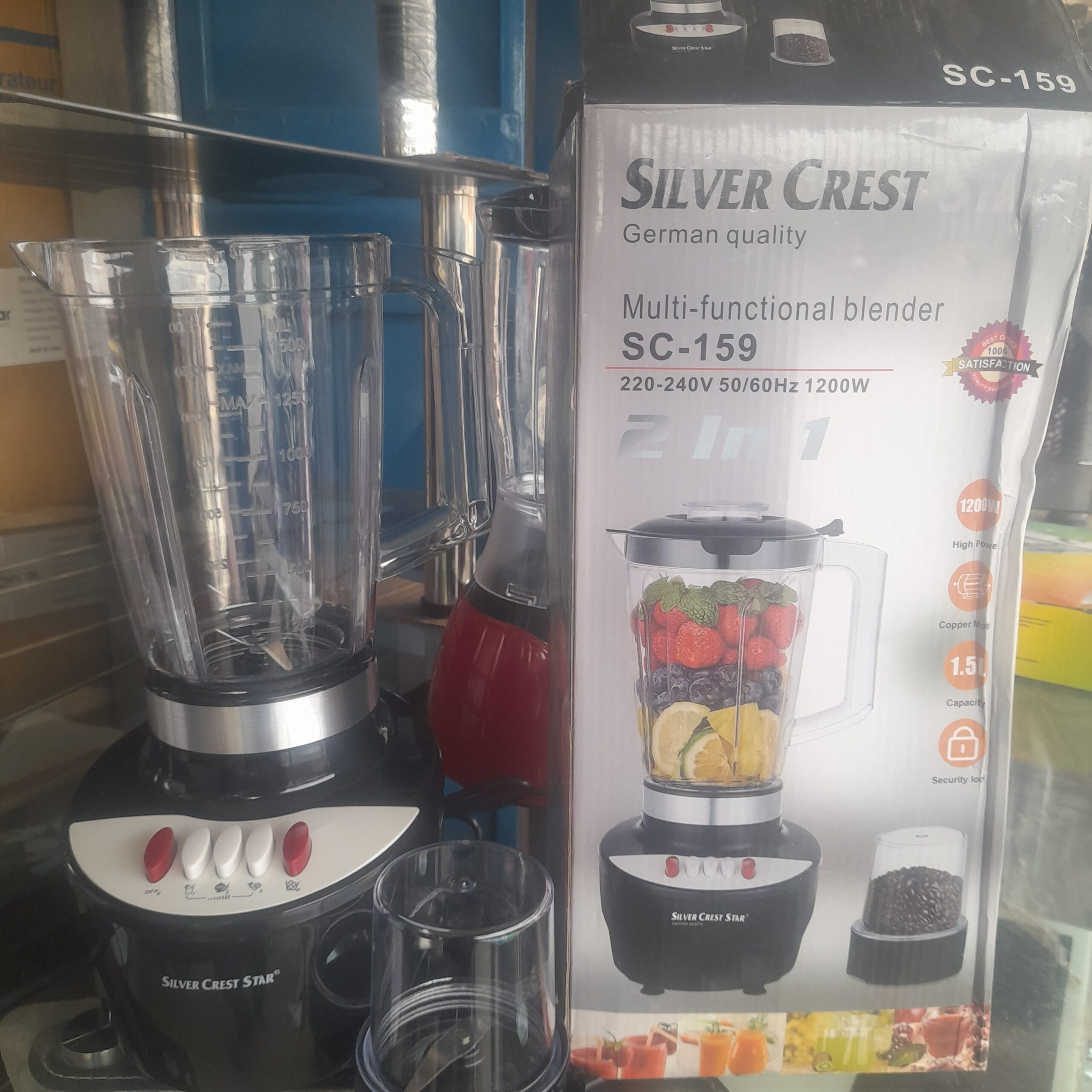 Robot mixeur Silver crest 1200 W model SC-159